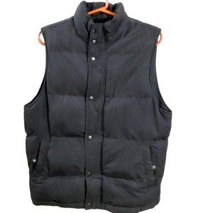 St. John's Bay Puffer Vest, Black, Size S, Men